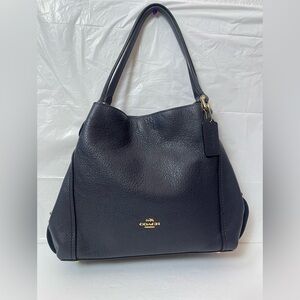 Coach 57125 navy blue Edie Shoulder Bag